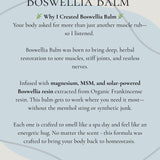 Boswellia Balm **Turmeric & Myrrh edition**(Magnesium | MSM | Boswellia Serrata)