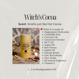 Pittie PoP Deodorant "Witch's Cocoa" (Smells just like Hot Cocoa) *all-natural fragrance *