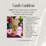 Pittie PoP "Candy Cauldron" (A tart-sweet burst of starfruit, lime blossom, coconut cream, Tahitian vanilla and sugar) *all-natural fragrance *