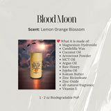 Pittie PoP Deodorant "Blood Moon" (Lemon Orange Blossom) *all-natural fragrance *