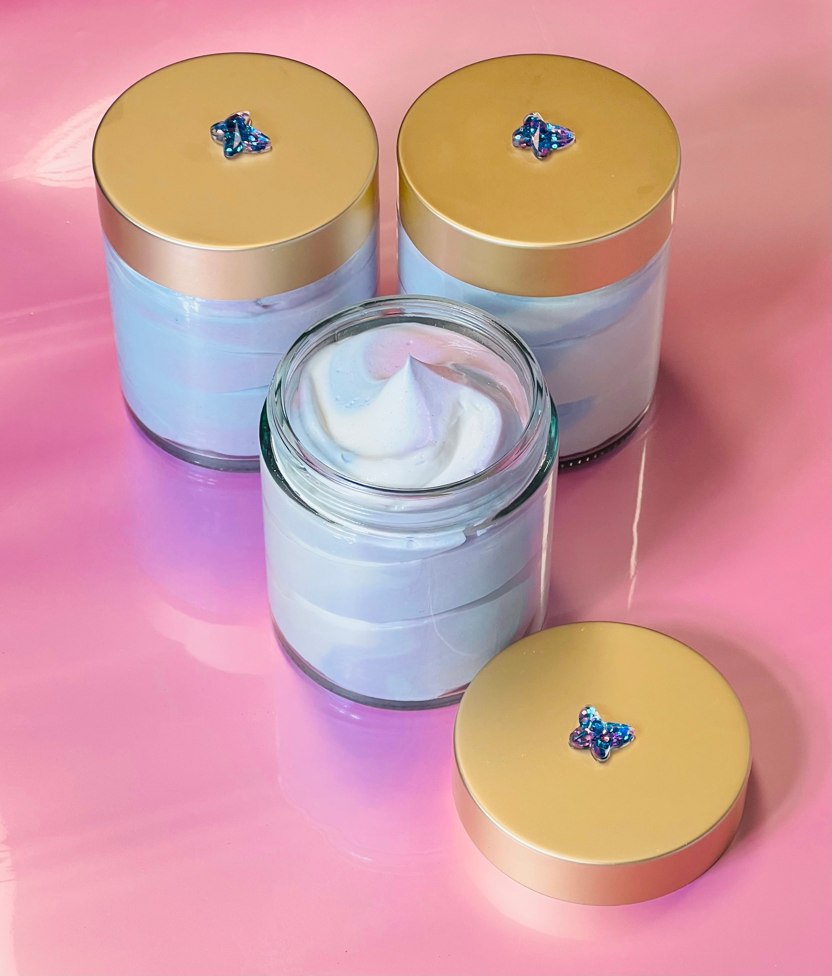 Sugar Plum Fairy-(Hyaluronic acid| Vitamin E | Castor oil Lotion)