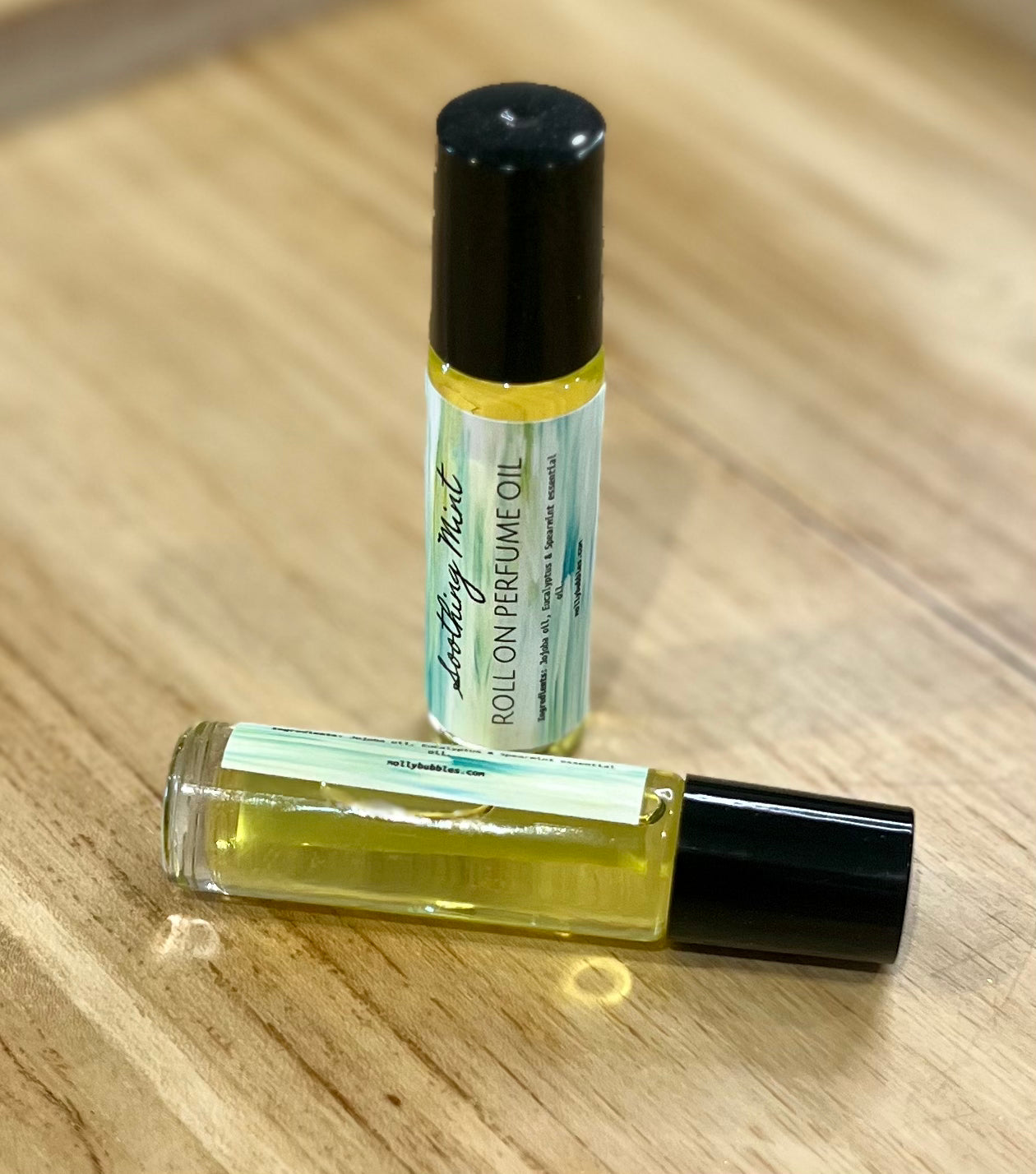 Soothing Mint (Roll on perfume | Aromatherapy | phthalate free | paraben free)
