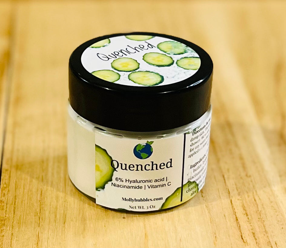 Quenched Face Moisturizer (6% Hyaluronic acid | 7% Collagen | Niacinamide | Vitamin C)