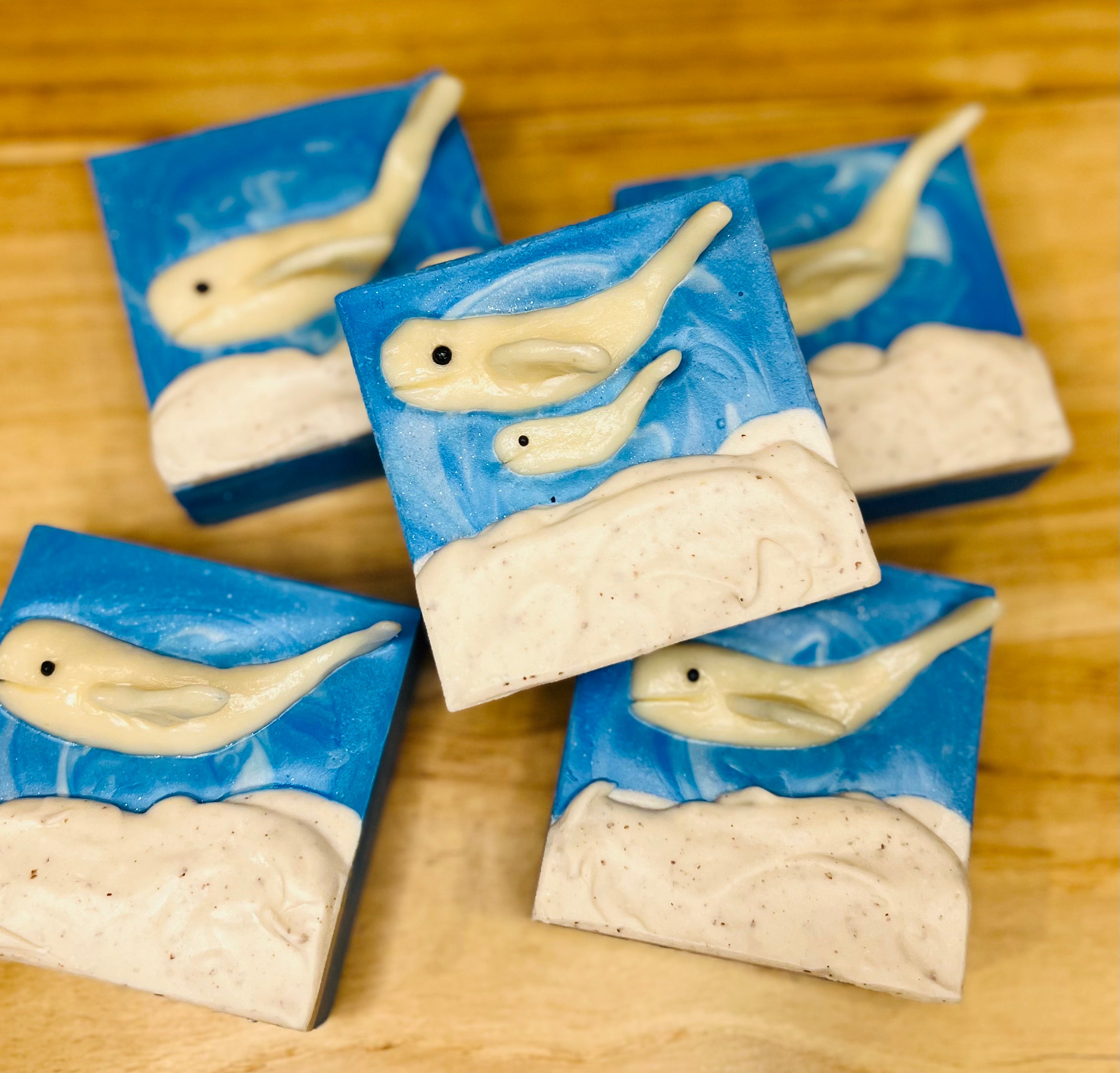 Luna (GLOWS IN THE DARK | Goat Milk | Cocoa butter | Ground flaxseed | Light exfoliating soap)