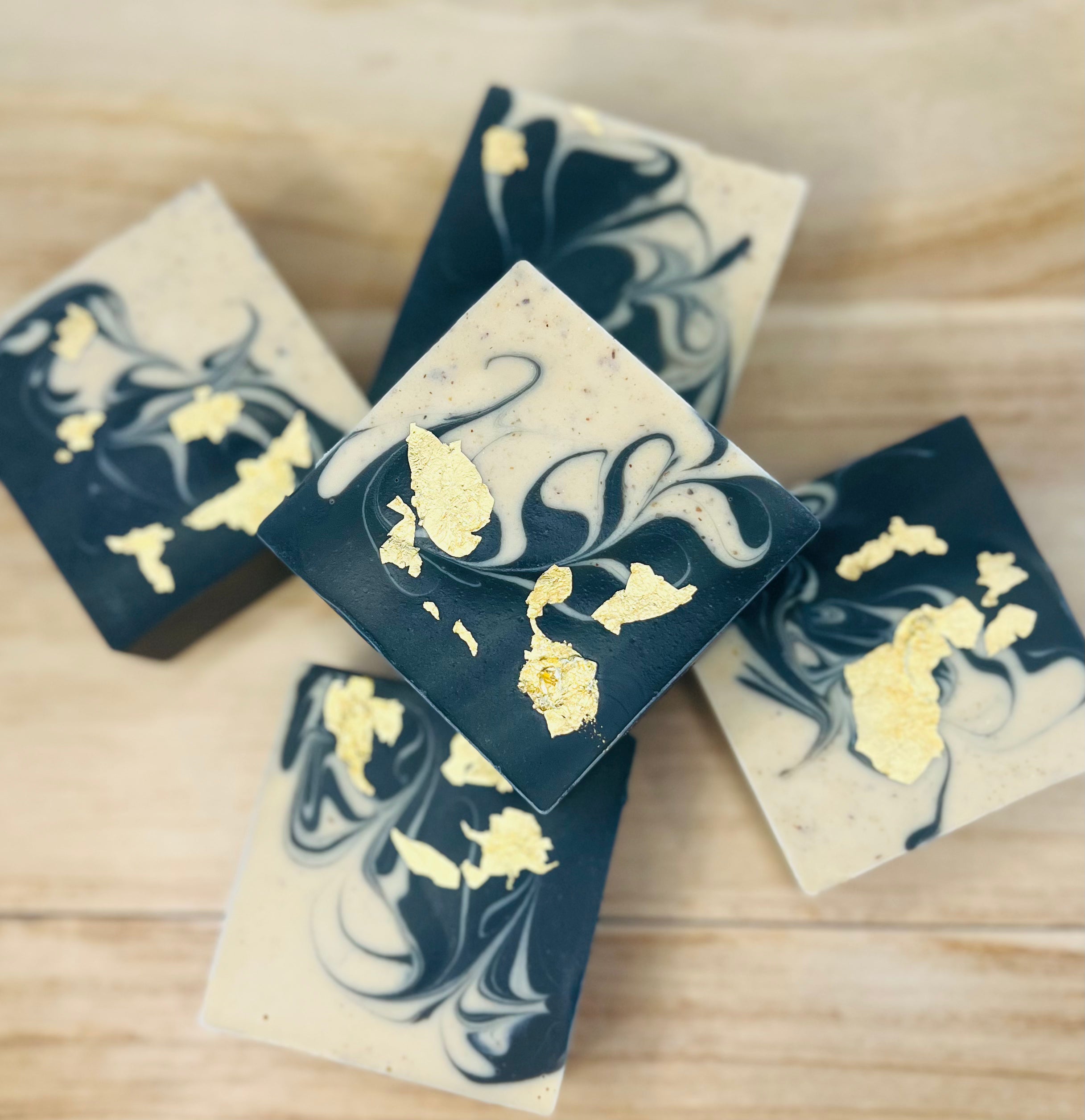 Golden Amber (Goat Milk | Ground Flaxseed Soap)