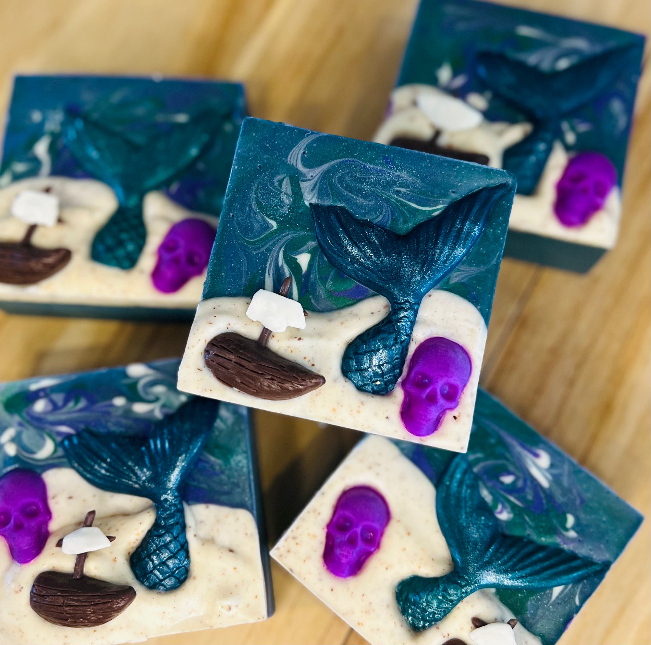Shipwrecked (Goat Milk | Cocoa butter | Ground flaxseed | Light exfoliating soap)