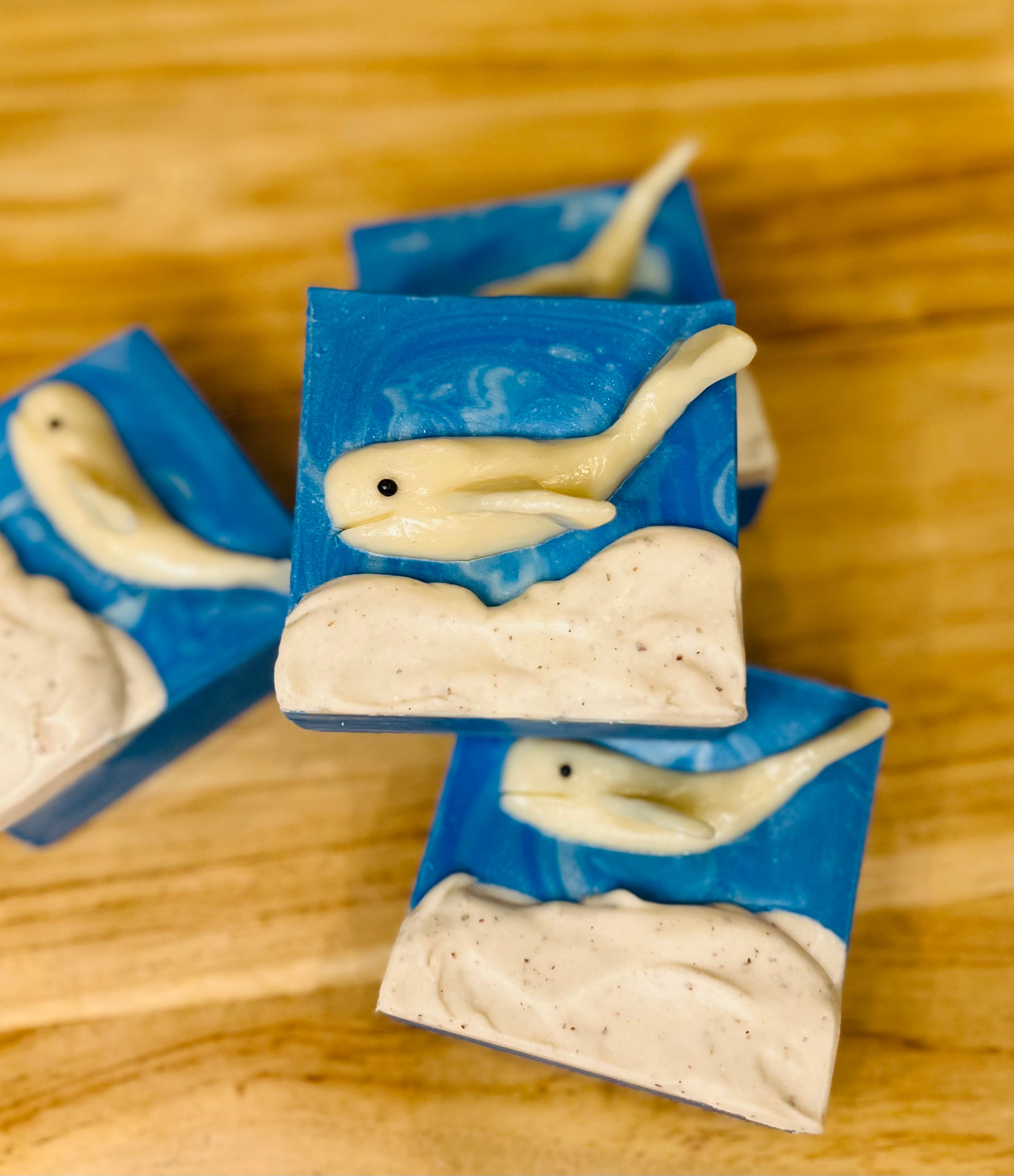 Luna (GLOWS IN THE DARK | Goat Milk | Cocoa butter | Ground flaxseed | Light exfoliating soap)