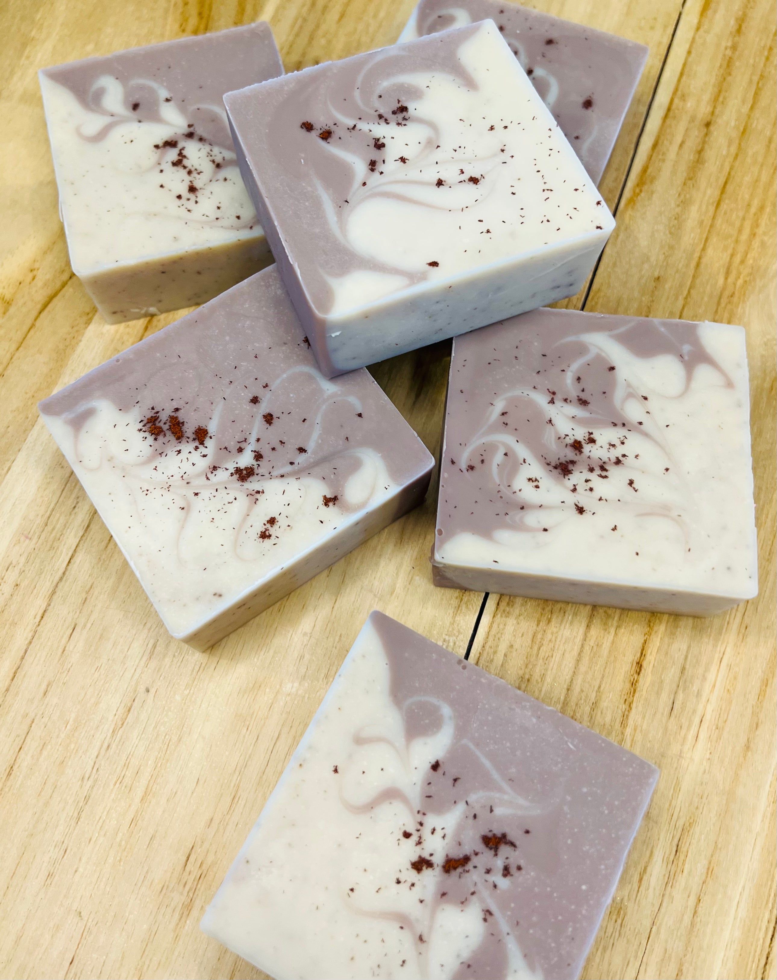 Palo Santo Mahogany - Comes with a Palo Santo Smudging stick (Goat Milk | Sandalwood Soap)
