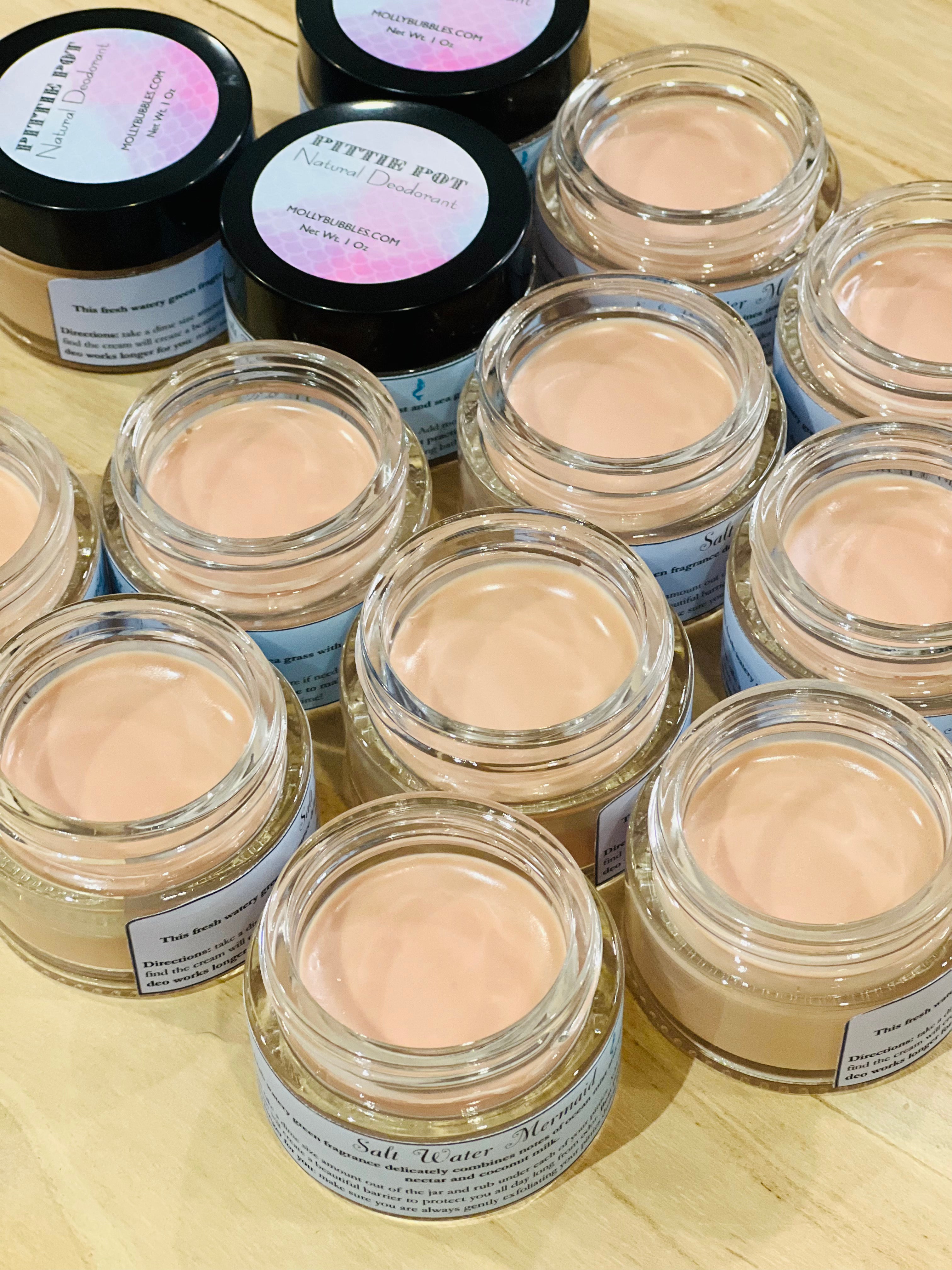 Salt Water Mermaid Pittie Pot (Natural Deodorant | Sustainable | Eco Friendly)