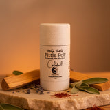 Pittie PoP Deodorant "Celestial” (Saffron, Lavender, Sage, Palo Santo & Amber Incense) *all natural fragrance*