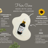 Molly Bubbles 'Root Milk' (Leave- in MSM Hair treatment) For Soft, Strong, rooted hair