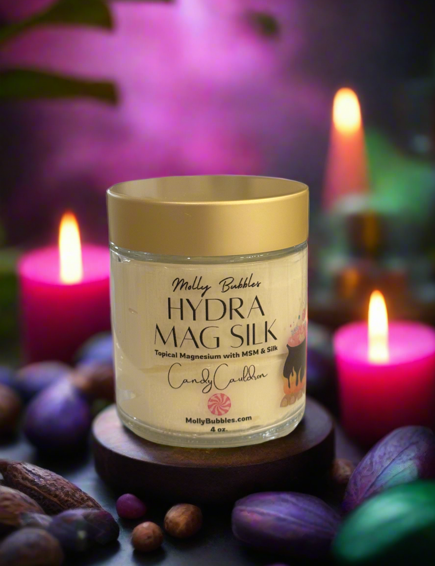 Hydra Mag Silk - (Topical Magnesium with MSM & Silk) ***Limited Halloween Collection***