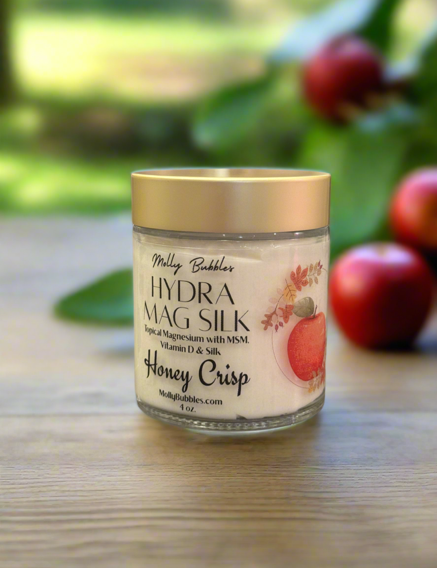 Hydra Mag Silk (Topical Magnesium with MSM | Vitamin D | Silk)