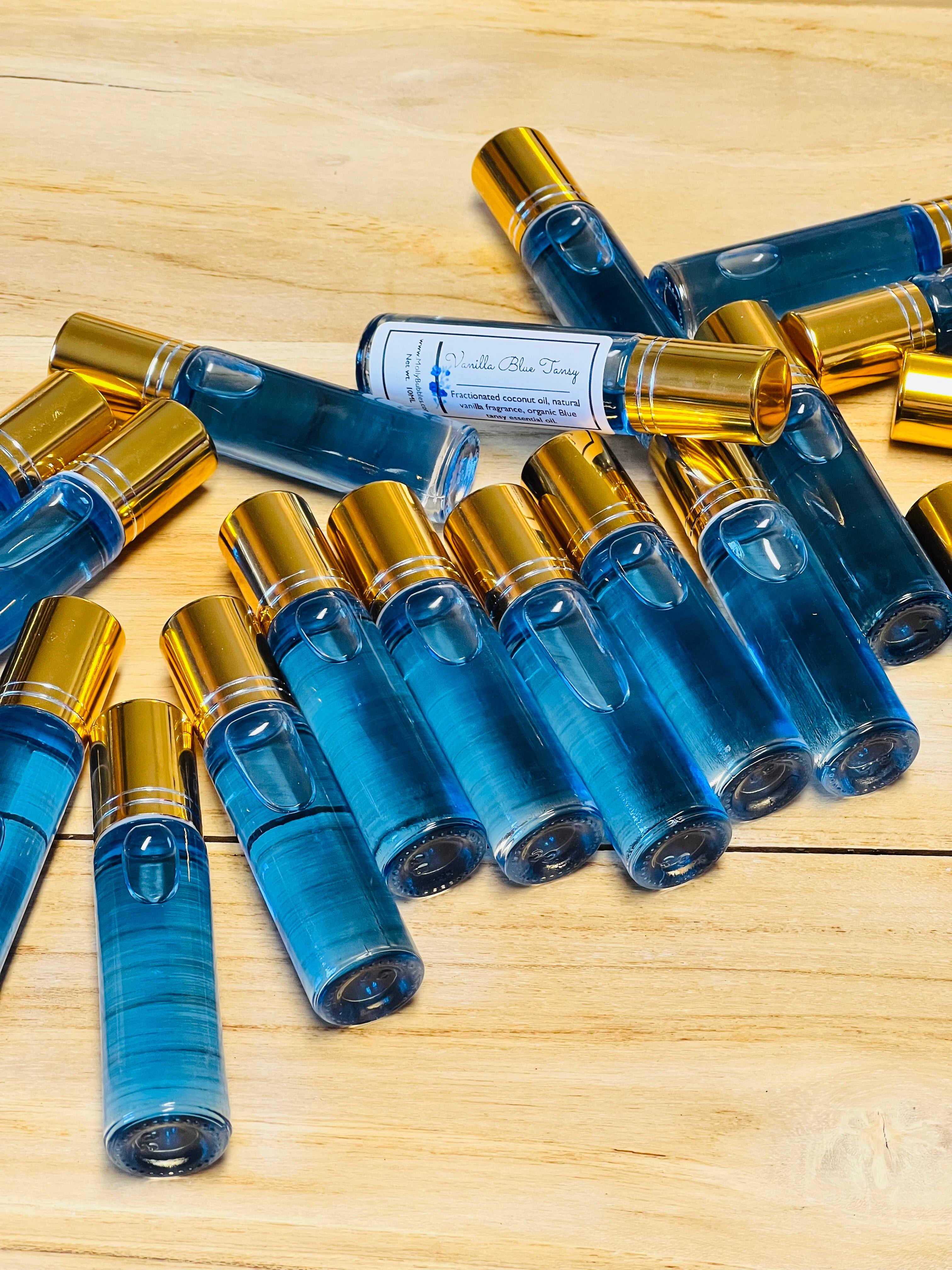 Vanilla Blue Tansy (Essential oil Roller | phthalate free | paraben free)