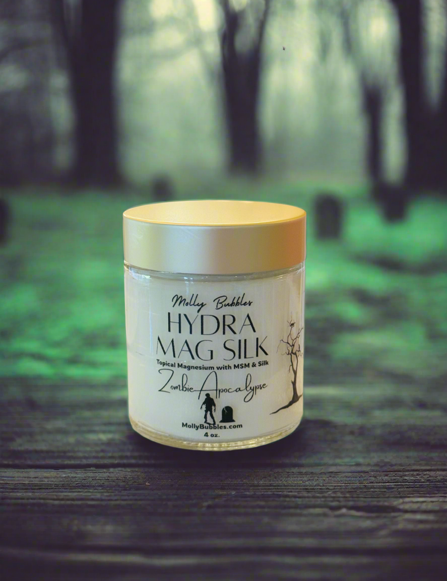 Hydra Mag Silk - (Topical Magnesium with MSM & Silk) ***Limited Halloween Collection***