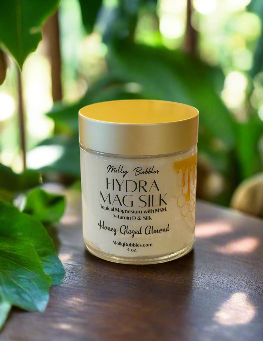 Hydra Mag Silk (Topical Magnesium with MSM | Vitamin D | Silk)