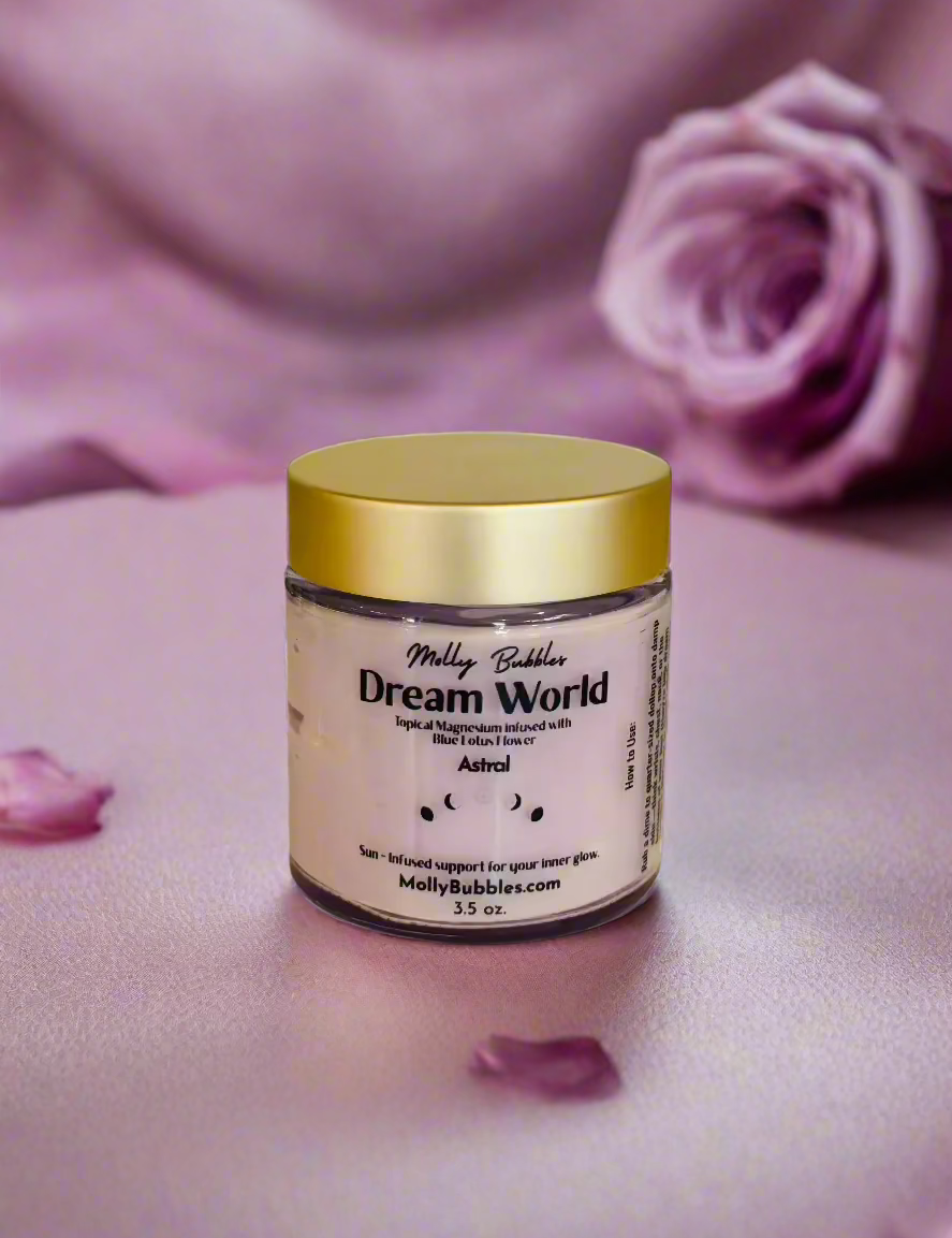 Dream World (Topical Magnesium / Blue Lotus flower infusion)