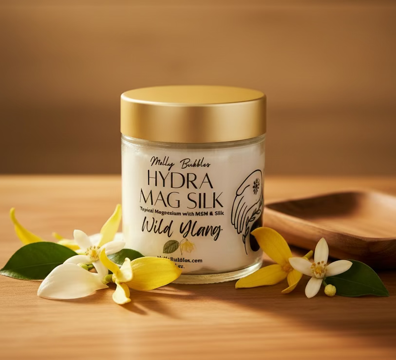 Hydra Mag Silk - (Topical Magnesium with MSM & Silk)