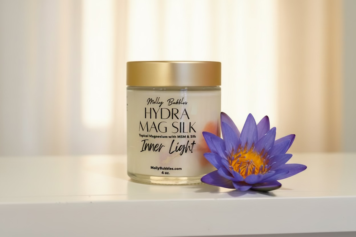 Hydra Mag Silk -Blue Lotus Limited Lucid Edition- (Topical Magnesium with MSM & Silk)