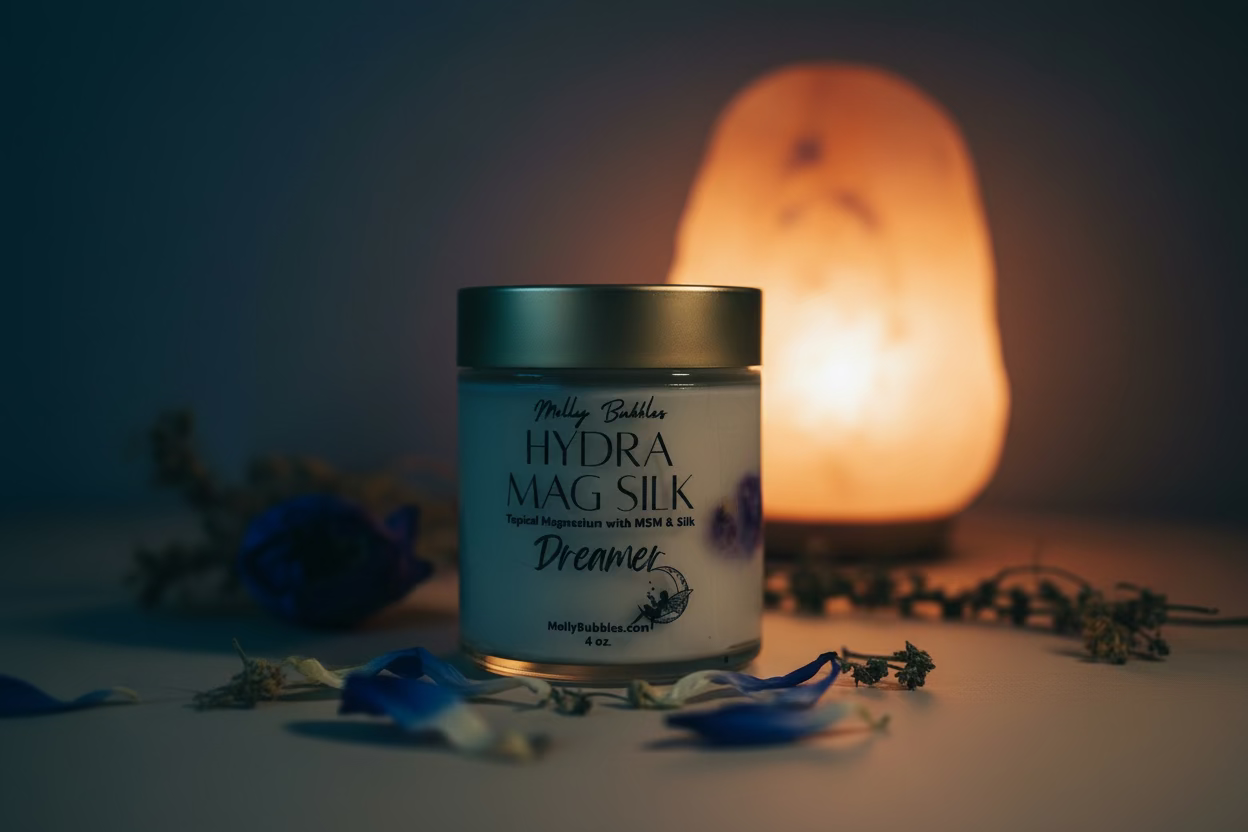 Hydra Mag Silk -Blue Lotus Limited Lucid Edition- (Topical Magnesium with MSM & Silk)
