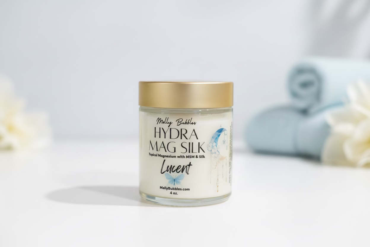 Hydra Mag Silk -Blue Lotus Limited Lucid Edition- (Topical Magnesium with MSM & Silk)