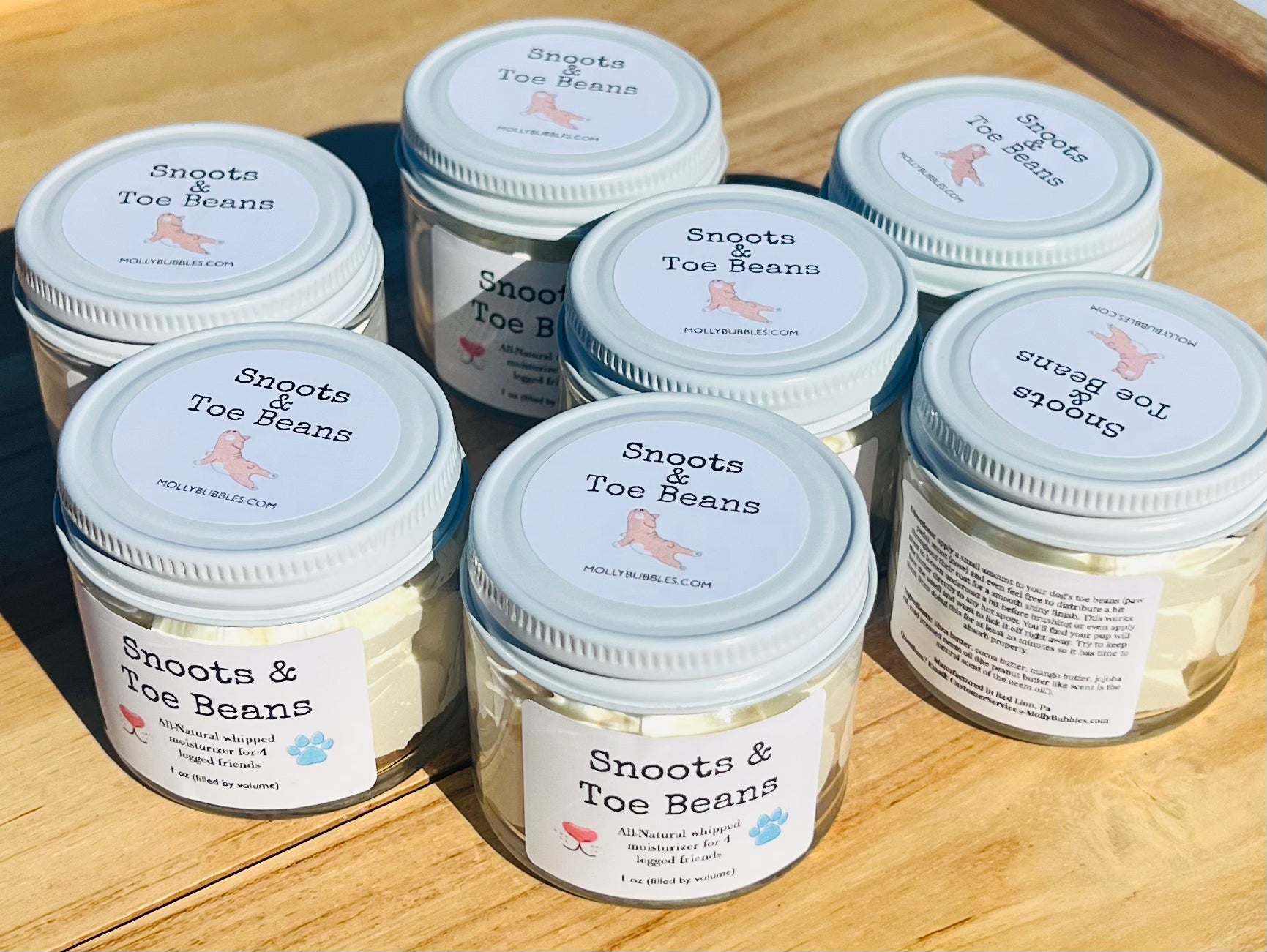 Snoots & Toe Beans (All-Natural whipped Neem oil moisturizer for dogs)
