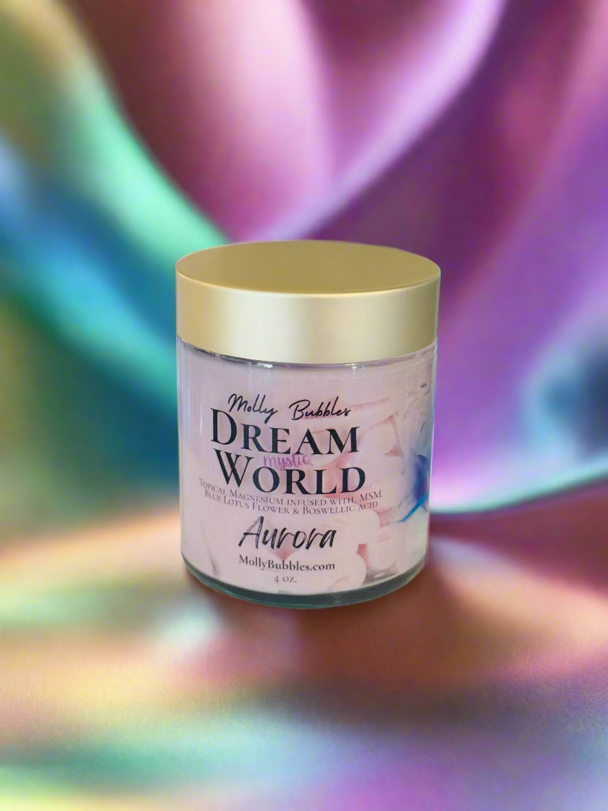 Dream World Mystic (Topical Magnesium infused with, MSM, Blue Lotus Flower & Boswellic acid)