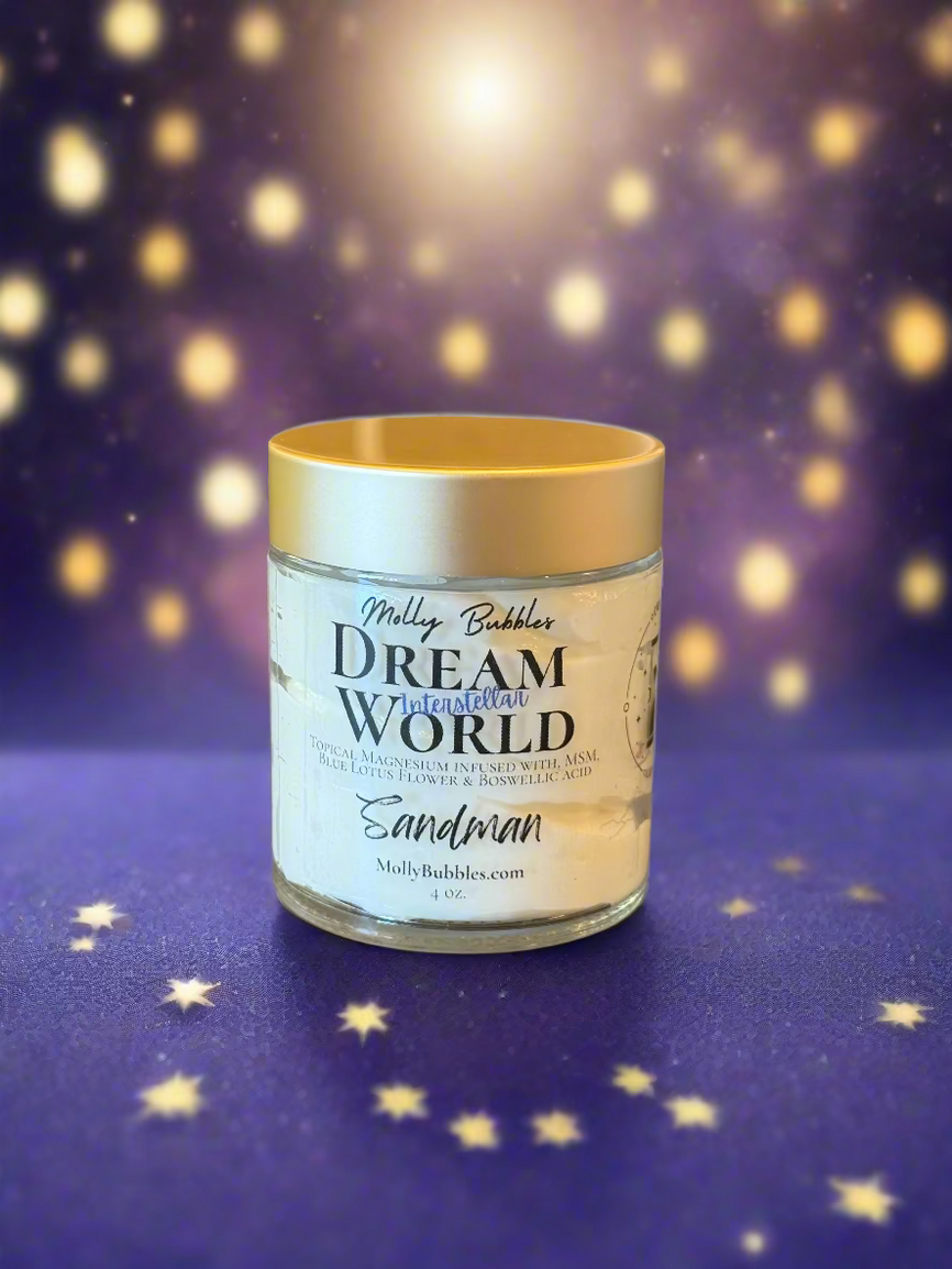 Dream World- Interstellar (Topical Magnesium infused with, MSM, Blue Lotus Flower & Boswellia)