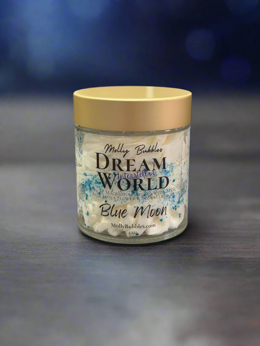Dream World- Interstellar (Topical Magnesium infused with, MSM, Blue Lotus Flower & Boswellia)