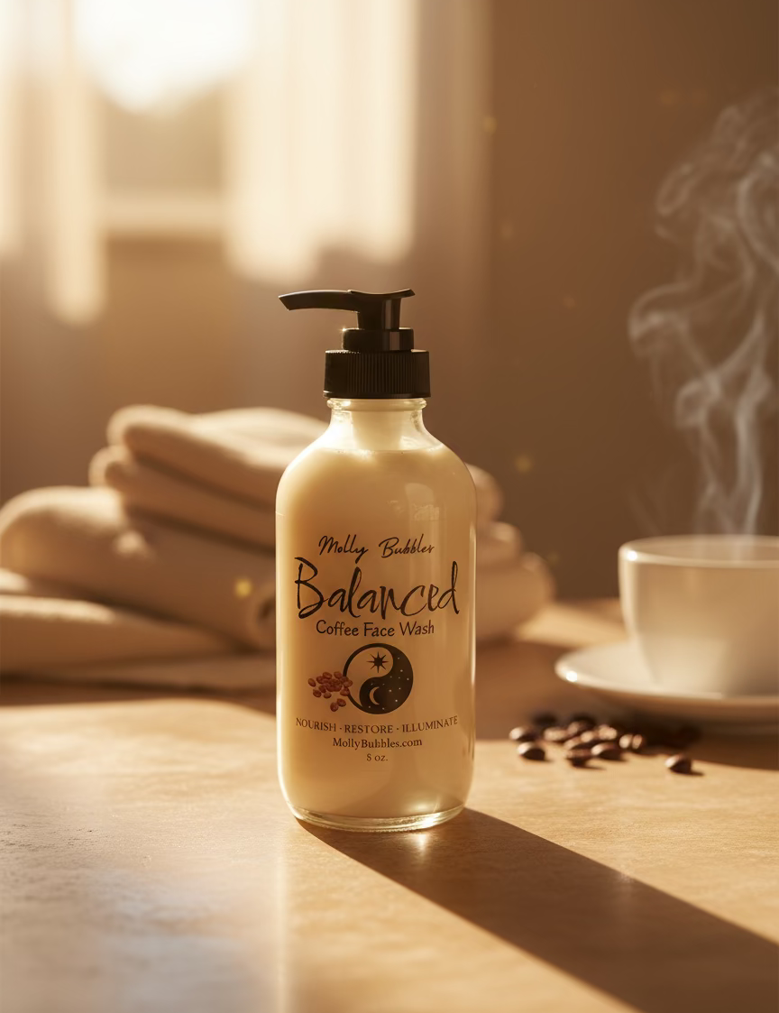 Molly Bubbles 'Balanced' Face Wash (8 oz. Glass Bottle)