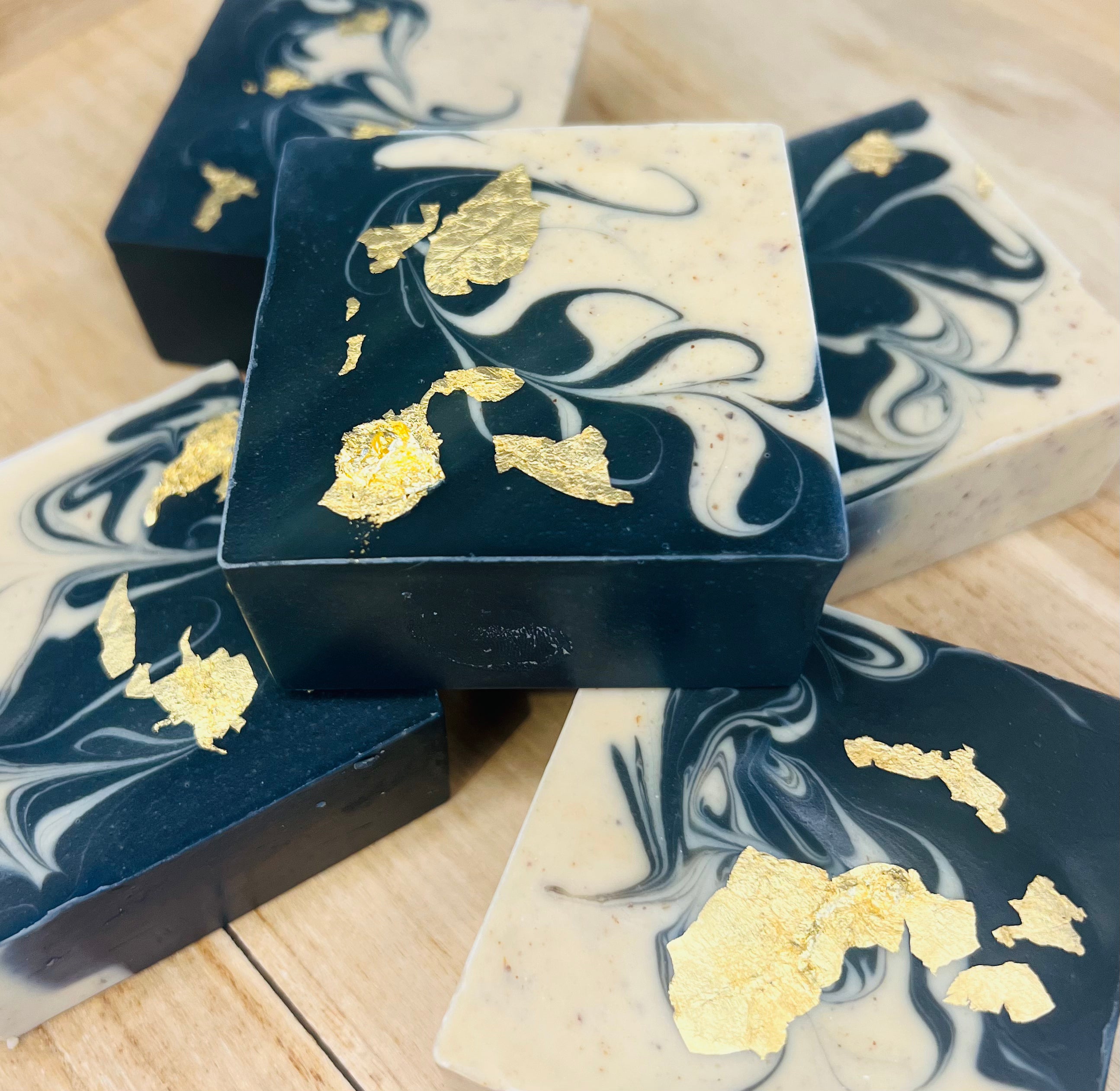 Golden Amber (Goat Milk | Ground Flaxseed Soap)