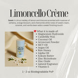 Pittie PoP "Limon cello Crème" Deodorant (Lemon, Lime, Orange & Sweet Cream) *all-natural fragrance*