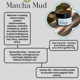 Organic Matcha Mud (Facial Mud Mask)